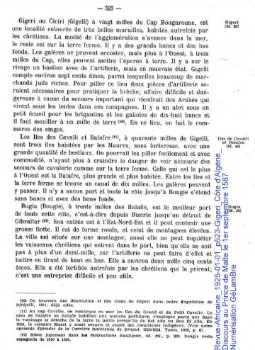 Revue-Africaine_1925-01-01_p523-Gigeri_Côte d'Algérie_Discours au Prince de Malte le 1er septembre 1587.jpg